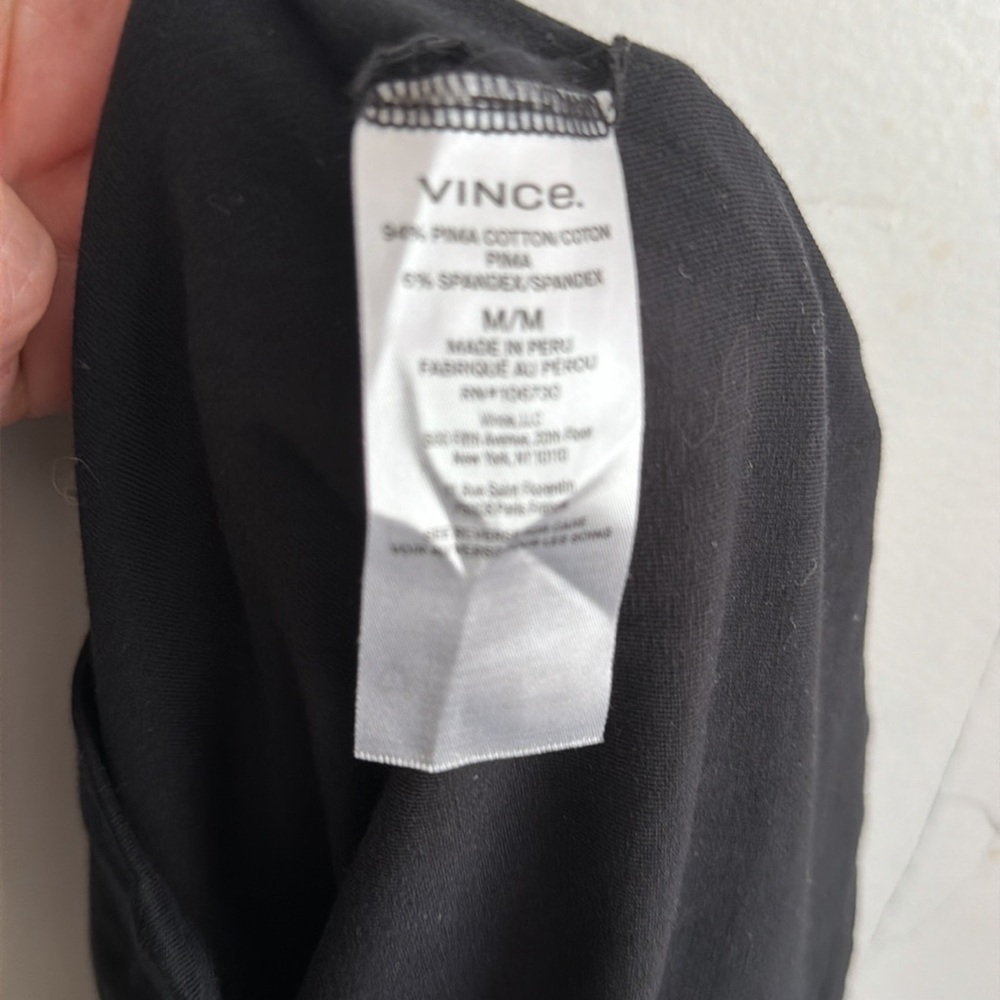 Vince Double Lined Ultra Square Neck Long Sleeve - Picture 5 of 5